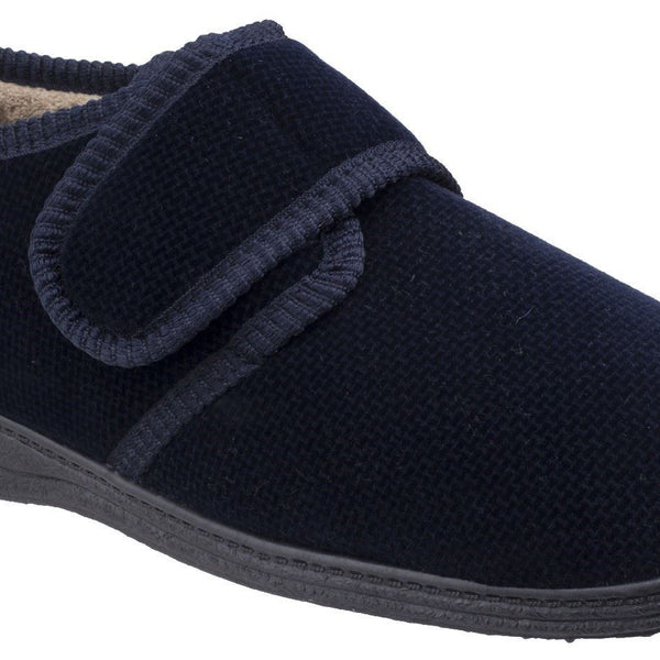 Fleet & Foster Sam Touch Fastening Slippers