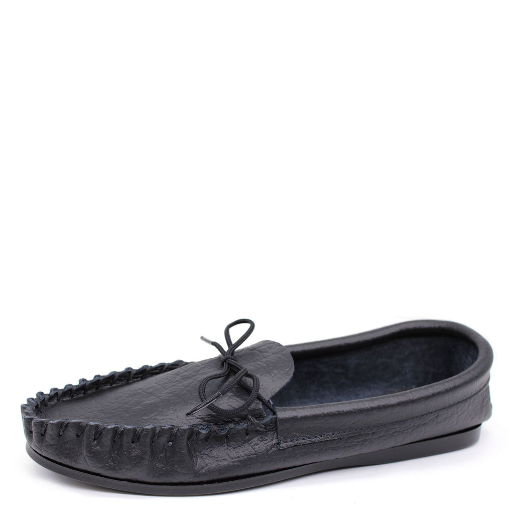 Coopers Moccasin Traditional Mens Leather Outdoor Slippers
