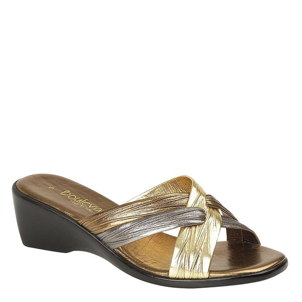 Boulevard L 9558 X Over Mule Sandals