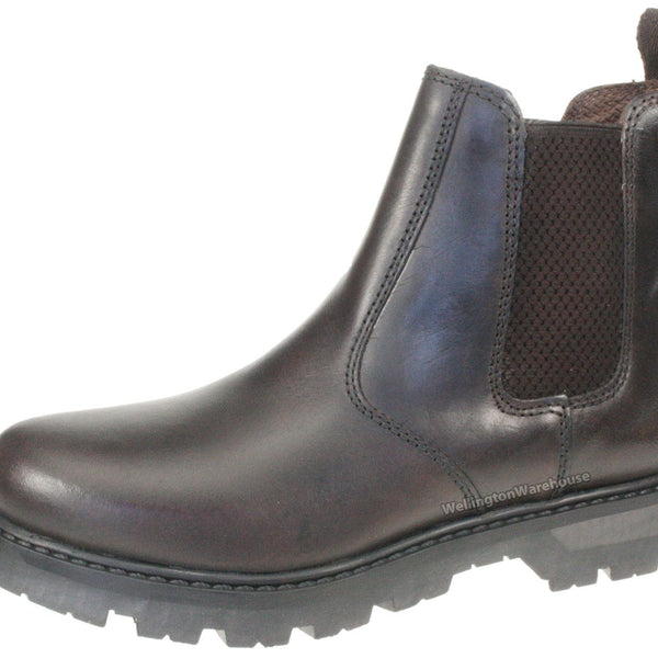 Oaktrak Kids Rocksley Leather Chelsea Dealer Boots