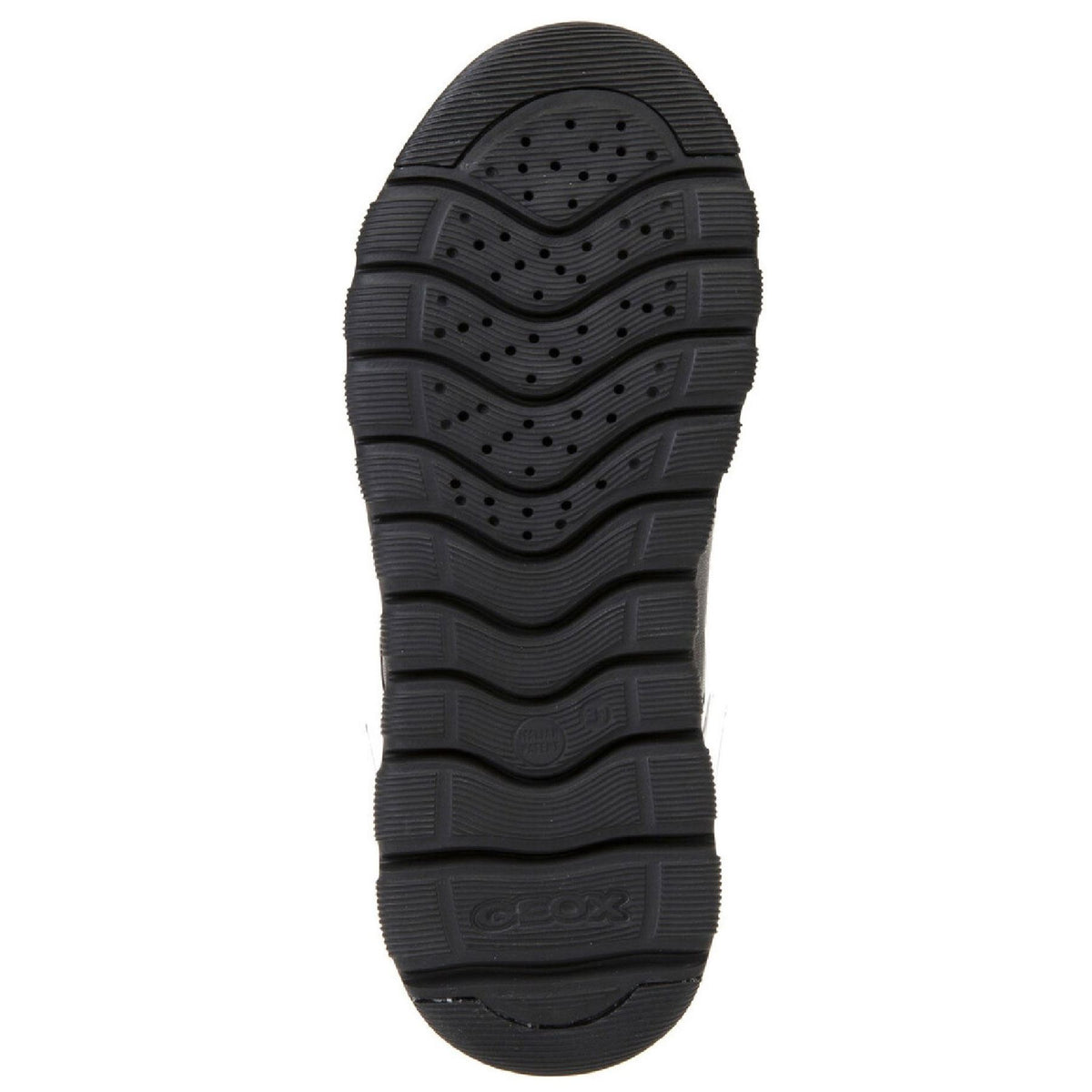 Geox Boys School Black Touch Fastening J Xunday Boy B Trainers