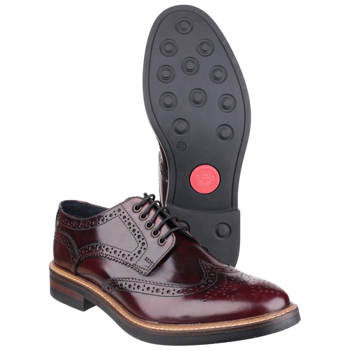 Hibase Shoes Base London Woburn Hi-Shine Brogue Shoes – Foot Box