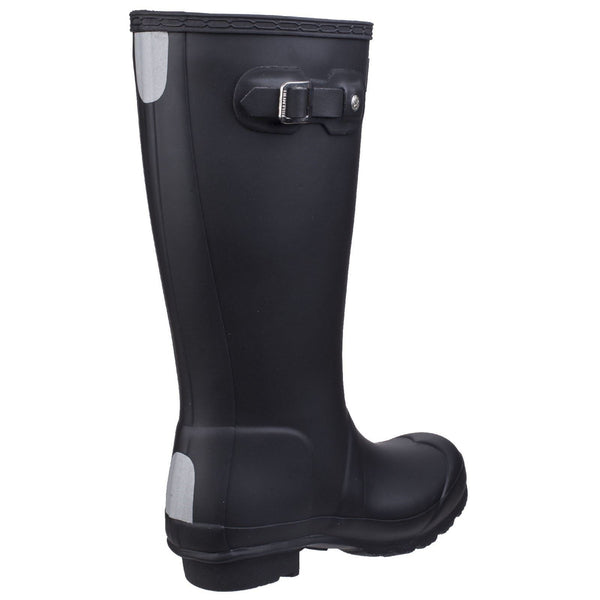 Kids Hunter Original Big Kids Winter Snow Rain Wellington Boots Black