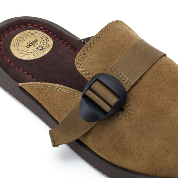 Base London Taurus Slip On Suede Mules