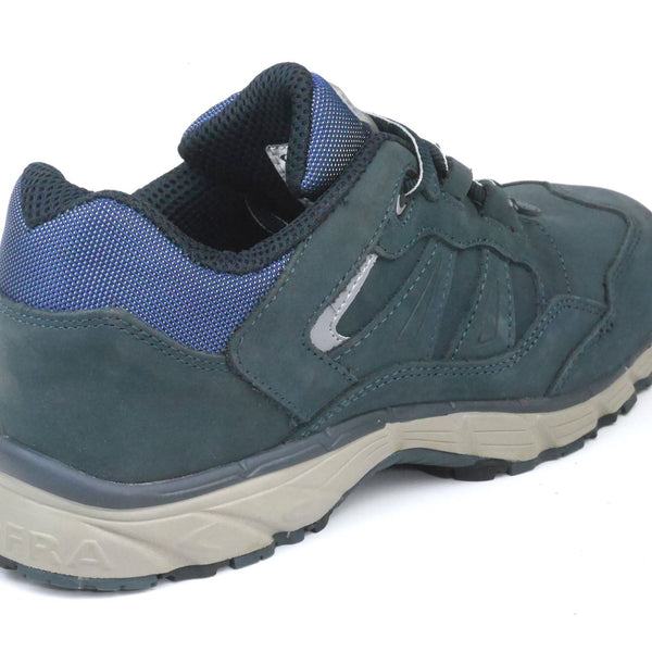 Cofra Ghost Navy Blue Leather S3 Toecap Misole Safety Trainer Hikers Lace Mens