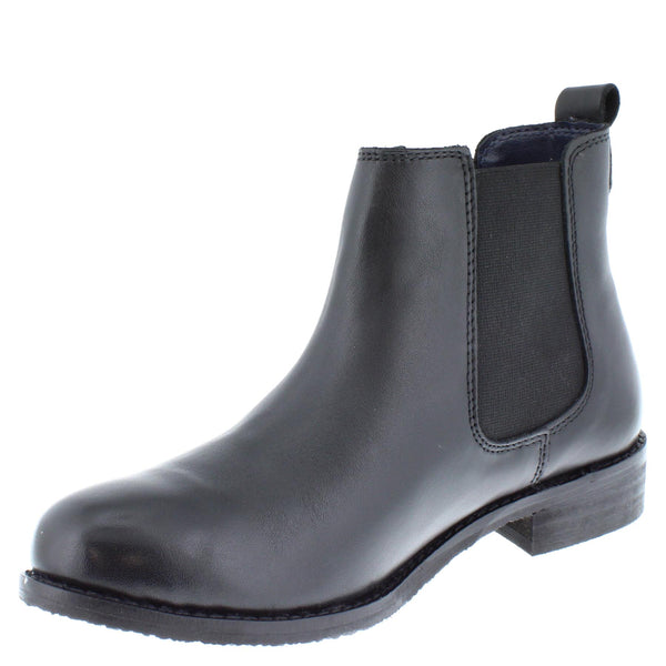 Frank James Aintree Ladies Leather Pull On Chelsea Boots