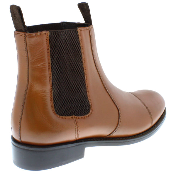 Frank James Benchgrade Stratford Leather Handmade Welted Chelsea Dealer Boots