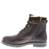Frank James Glencoe Mens Lace Up Warm Fleece Zip Combat Boots