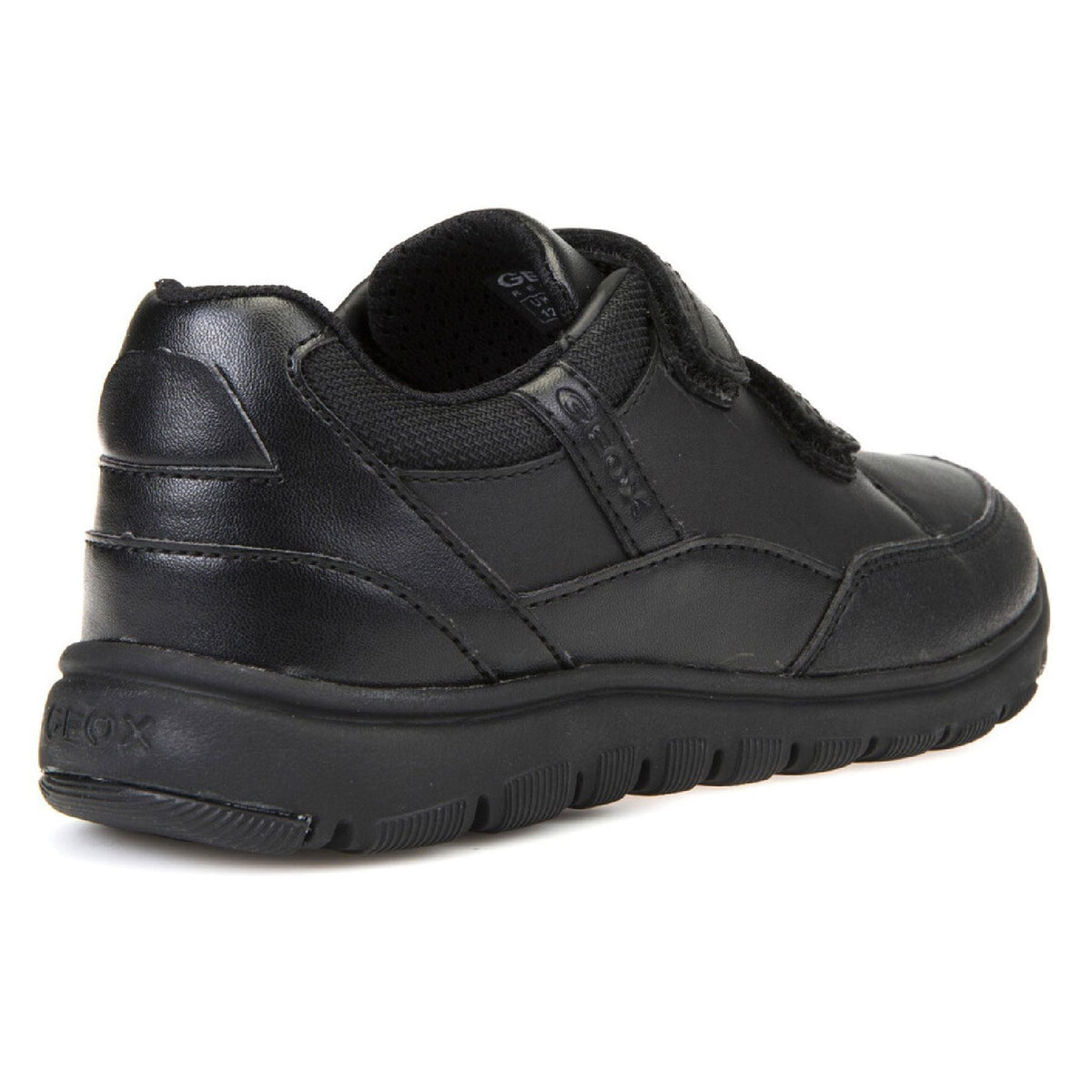 Geox Boys School Black Touch Fastening J Xunday Boy B Trainers