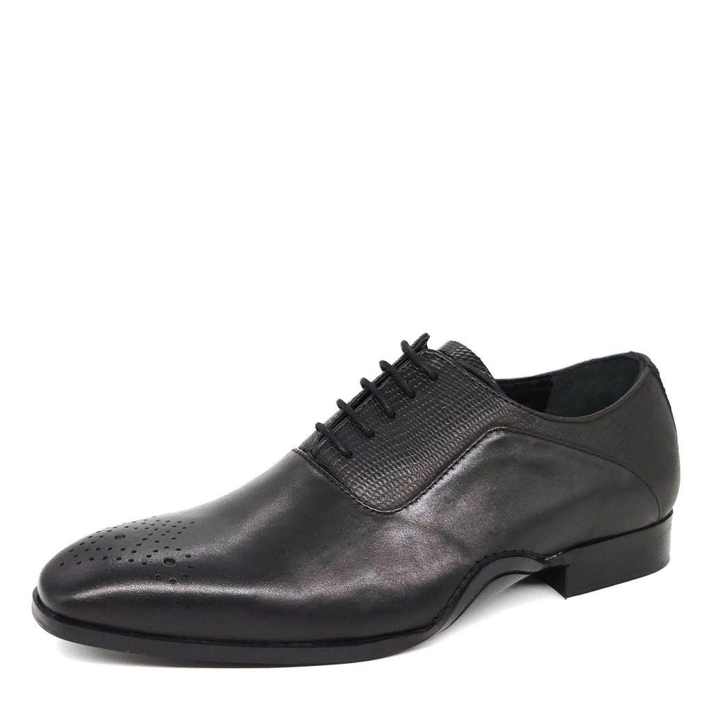 HX London Hillingdon Textured Oxford Shoes