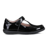 Geox Girls School Black Patent Buckle Naimara Girl Ballerina