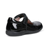 Geox Girls School Black Patent Buckle Naimara Girl Ballerina