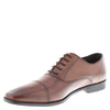 Thomas Crick Men's Leather Lace Up Oxford Cap Shoes