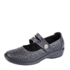 Boulevard L 394 Touch Fastening Perforated Bar Casual Sandals