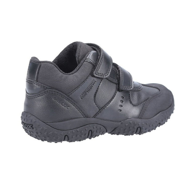 Geox Boys School Black Touch Fastening J Baltic ABX Touch Fastening Trainers