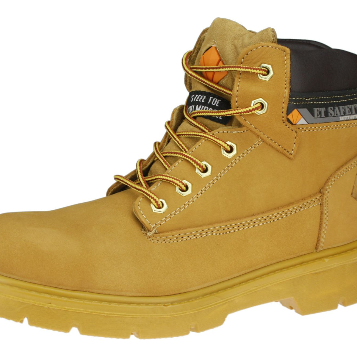 ET Safety I0006 Lightweight Lace Up Steel Toecap Midsole Leather SBP Boots