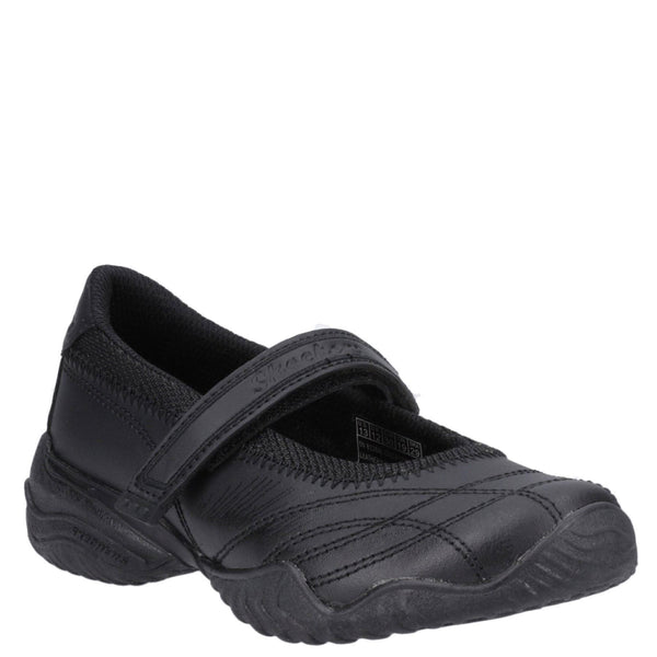 Skechers Velocity Pouty Girls' Leather School Shoes