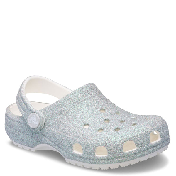 Crocs Kids' Classic Glitter Clogs