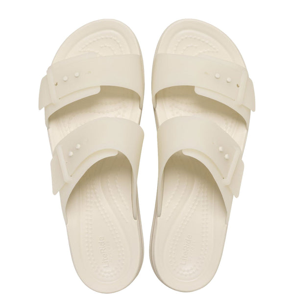 Crocs Brooklyn Buckle Low Wedge Sandals