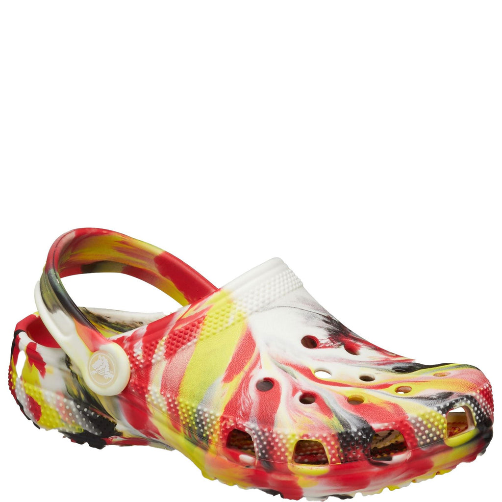 Crocs Kids' Classic Marbled Clogs