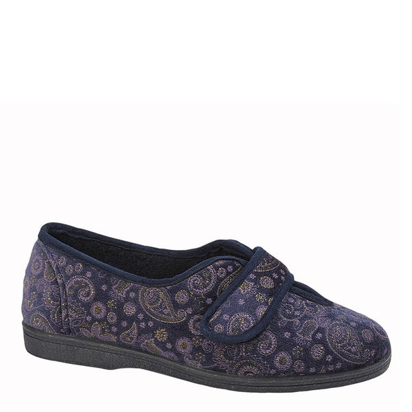 Sleepers Ivy V Throat Touch Fastening Slippers