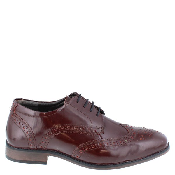 HX London Barbican Men's Leather Brogue Shoes