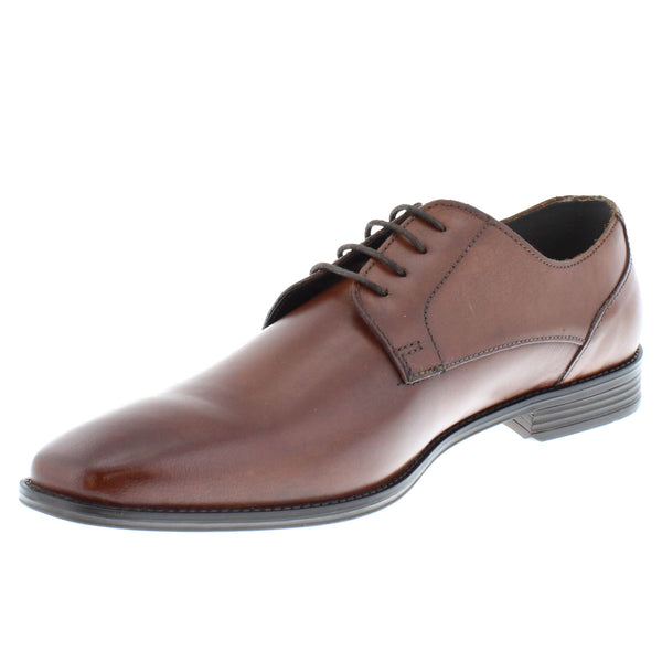 Thomas Crick Men's Leather Lace Up Derby Shoes