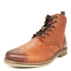 Red Tape Crick Dixon Leather Brogue Lace Up Mens Casual Boots