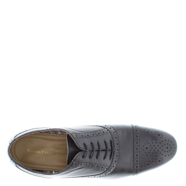Thomas Crick Hartwell Mens Lace Up Brogue 5 eye Leather Shoes