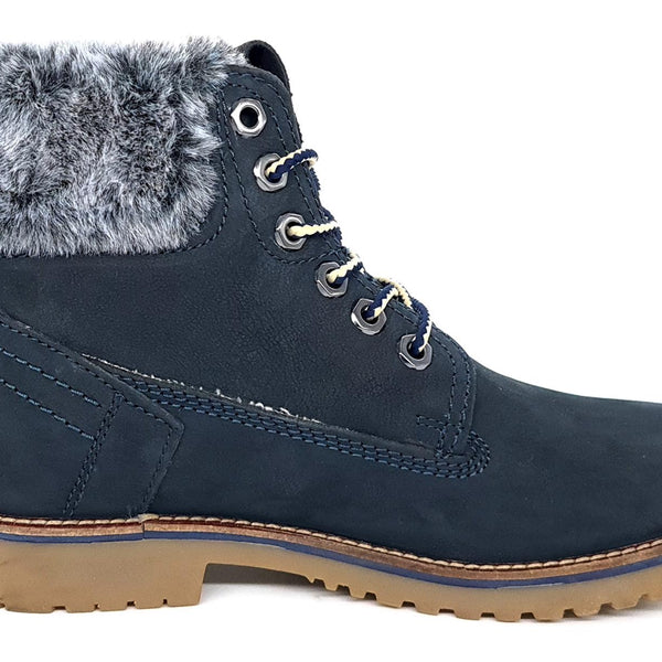 Wrangler Alaska Womens Warm Fleece Ankle Lace Boots