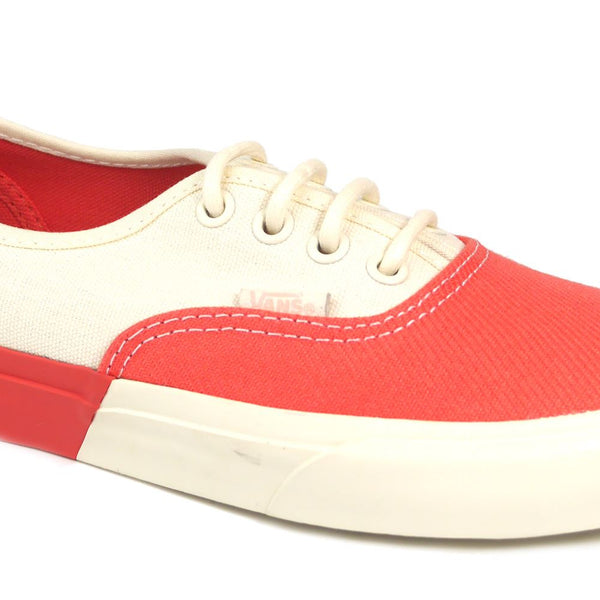 VANS Authentic Trainers DX Blocked ladies white / red Lace Up Canvas