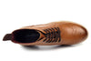 Frank James Bexley Leather Lace Up Brogue Rubber Sole Mens Boots