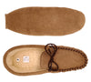 Coopers Suede Fleece Lined Soft Sole Mens Moccasin Slippers Made In England