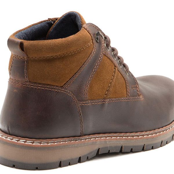 Red Tape Crick Huxley Mens Lace Up Casual Chukka Leather Boots