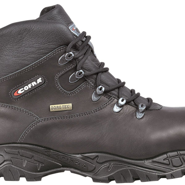 Cofra New Warren Black Lace Up Gore-Tex Safety Toecap Midsole Boots