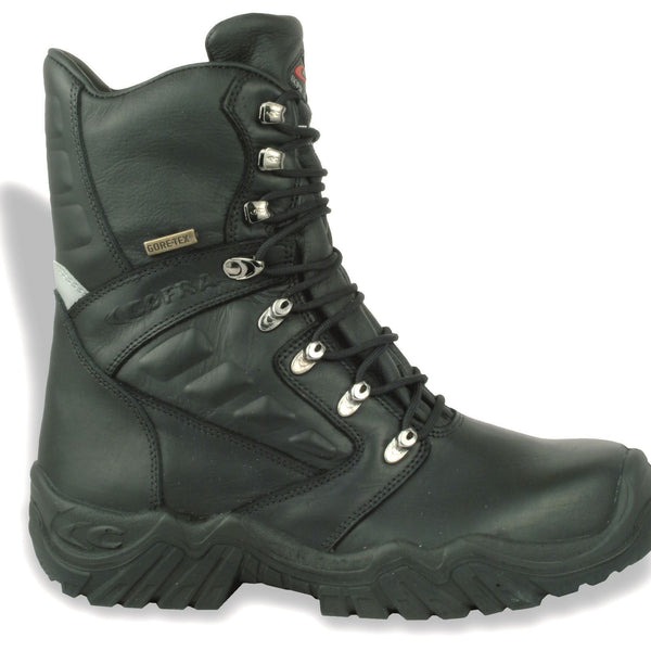 Cofra Frejus Thinsulate Gore-Tex Black Leather Mens Safety Waterproof Lace Up Boots