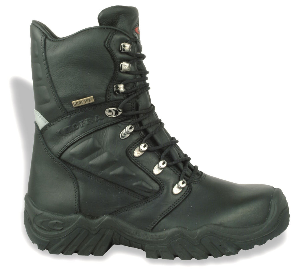 Cofra Frejus Thinsulate Gore-Tex Black Leather Mens Safety Waterproof Lace Up Boots