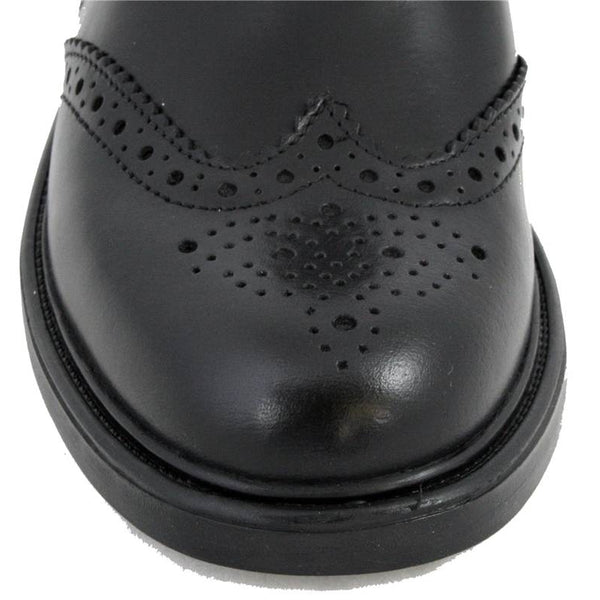 Oaktrak Kids Appleby Leather Brogue Chelsea Dealer Boots