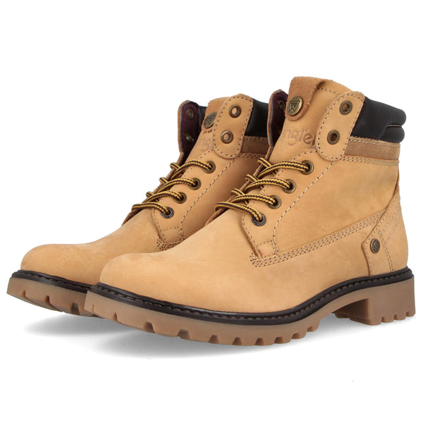 Wrangler Creek Womens Lace Up Ankle Combat Boots