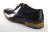 Frank James Shoreditch Mens Leather Hi Shine Lace Up Gibson Formal Shoes