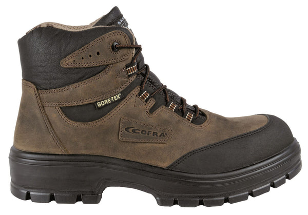 Cofra Arkansas S3 Waterproof Gore-Tex Leather Mens Safety Boots