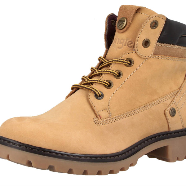 Wrangler Creek Womens Lace Up Ankle Combat Boots