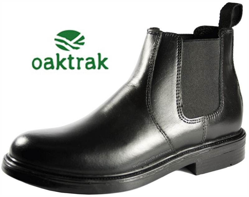 Oaktrak Kids Walton Smooth Leather Chelsea Dealer Boots