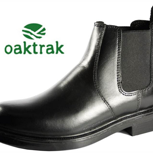 Oaktrak Kids Walton Smooth Leather Chelsea Dealer Boots