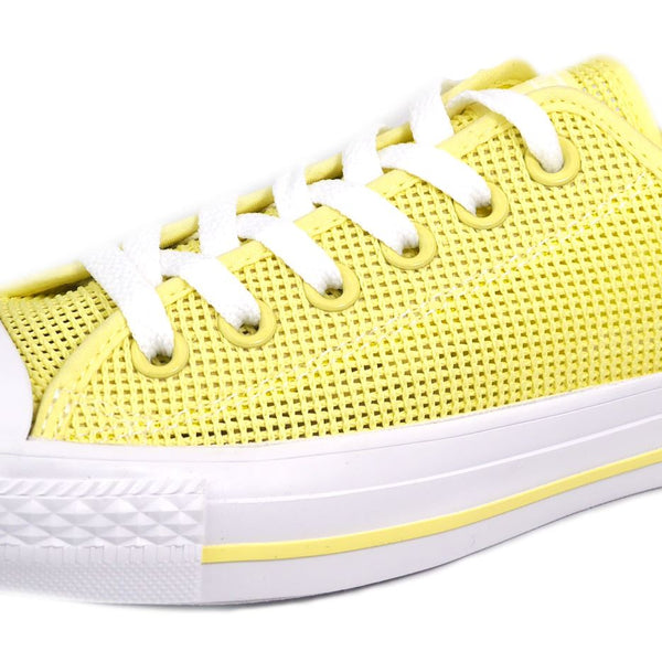 Converse Chuck Taylor All Star Low Top Yellow Womens Canvas Trainers Size