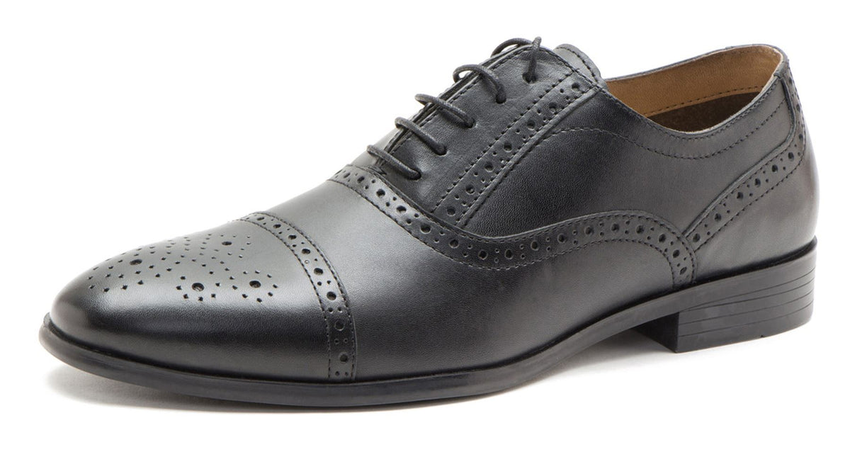 Red Tape Crick Hartwell Mens Lace Up Brogue 5 eye Leather Shoes