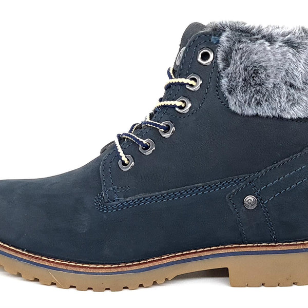 Wrangler Alaska Womens Warm Fleece Ankle Lace Boots