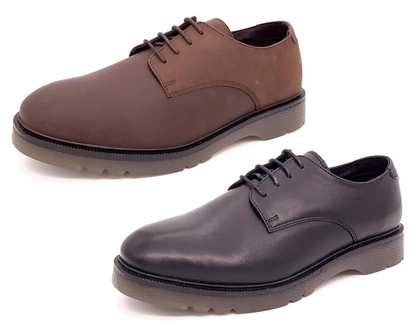 Frank James Brent Leather Oxford Lace Up Shoes