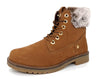 Wrangler Alaska Womens Warm Fleece Ankle Lace Boots