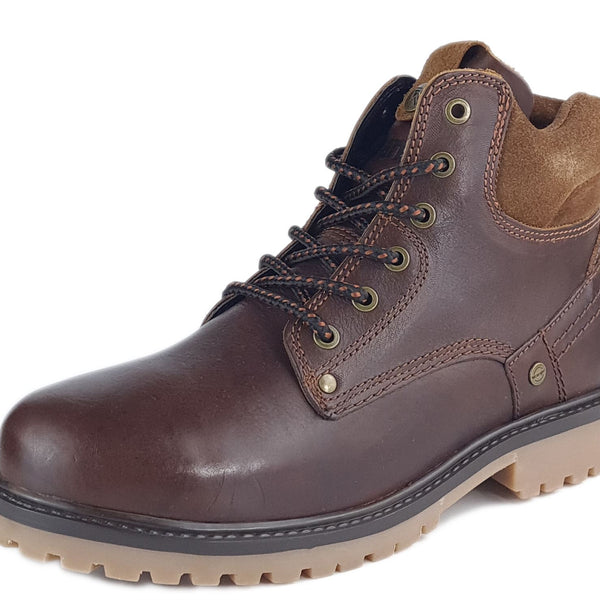 Wrangler Yuma Mens Leather Lace Casual Combat Boots